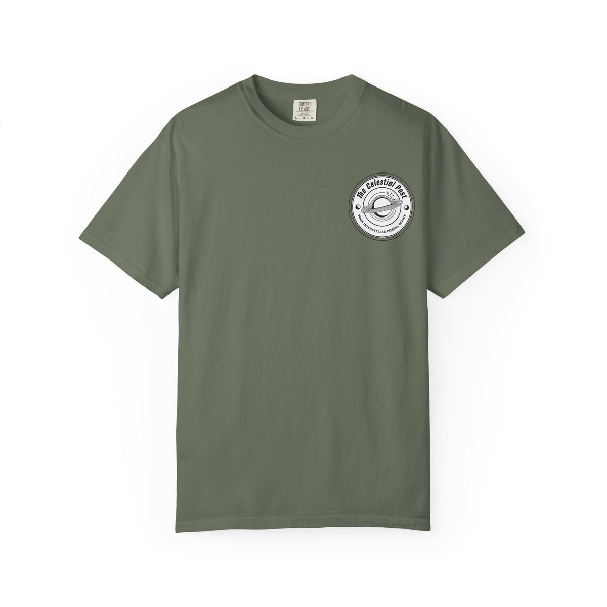 Garment-Dyed T-Shirt — Front Only Design