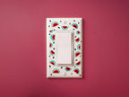 Hand Painted Watermelon Light Switch Plate Cover, Kitchen Wall Art
